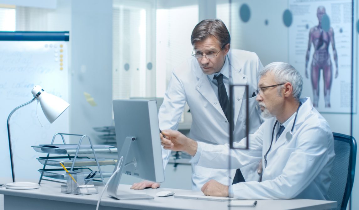 Physicians assist acute or care patients